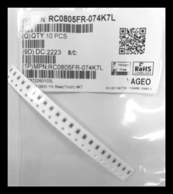 陶磁器の基質0805の破片の抵抗器7 Diaインチの巻き枠4007Ωの± 1%