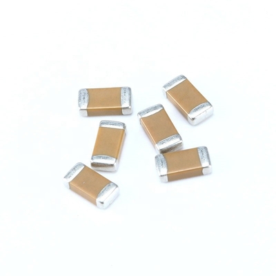 102K / 50V多層陶磁器のコンデンサー0603コーティングSMD X7R