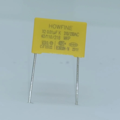 LED用ポリプロピレンフィルム妨害防止コンデンサ 103K/310V P15mm