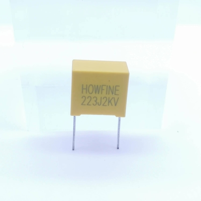 0.022uF MKP82 223Jの共鳴2KVによって金属で処理されるポリプロピレンのフィルムのコンデンサー高く