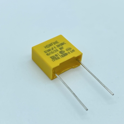 ULの高圧金属で処理されたポリプロピレンのフィルムのコンデンサー安定したピッチ10mm